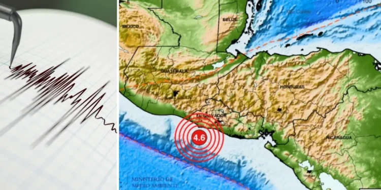 Sismo sacude zona occidental de El Salvador: esta fue la magnitud y profundidad