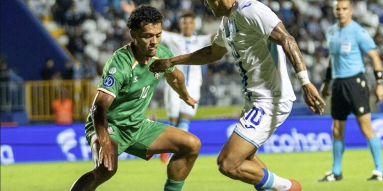 ¡Que miseria! Honduras pierde en casa y ante Surinam por la Liga de Naciones de la CONCACAF