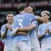 El Manchester City le ganó al United con un hombre menos