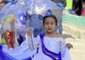 Con fervor patriótico niñas y niños de Honduras desfilan celebrando 205 de independencia