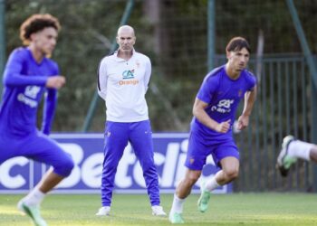 Zidane prepara a la selección francesa para los próximos partidos de Liga de Naciones