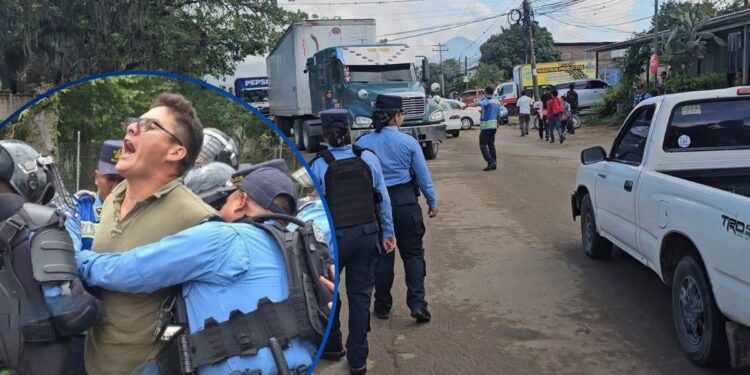 ¡Cero tolerancia! Con seis detenidos por sedición, terminó la protesta de transportistas en Danlí