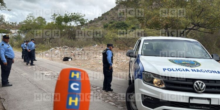 ¡Crímenes no paran! Dejan un “embolsado” en el sector Nueva Aldea, TGU