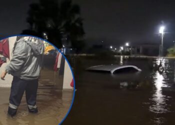 ¡Desastre! Decenas de evacuados tras inundaciones por desborde de quebradas en Santa Bárbara