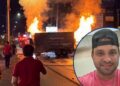 ¡Desgracia vial! Motociclista perece tras brutal choque seguido de incendio en Siguatepeque