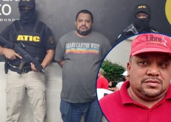 ¡En redada! Capturan al dirigente de Libre Melvin Ceballos