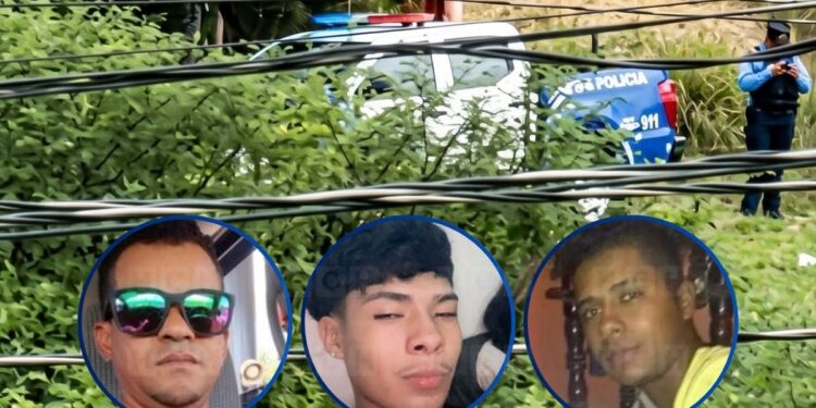 ¡Imparable violencia! Identifican a los tres jóvenes masacrados en Juticalpa
