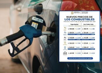 Combustibles vuelven a subir y el diésel se dispara L2.46 por galón desde hoy