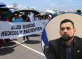 ¡Sin pelos en la lengua! Viceministro llama “secuestro” a la huelga médica y acusa toma de hospitales