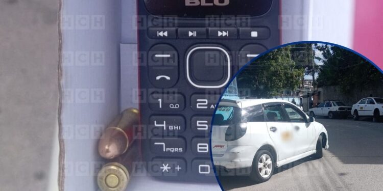 ¡Terrorífica inseguridad! Dos balas y un celular extorsivo paralizan los taxis del barrio El Bosque