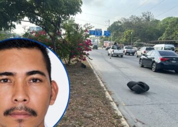 ¡Tragedia! Joven muere atropellado al intentar cruzar bulevar sampedrano