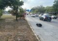 ¡Tragedia! Joven muere atropellado al intentar cruzar bulevar sampedrano