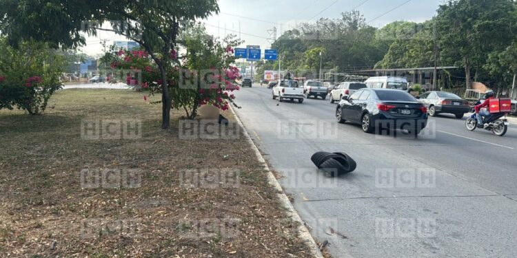 ¡Tragedia! Joven muere atropellado al intentar cruzar bulevar sampedrano