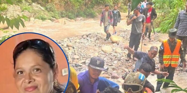 ¡Tragedia en Comayagua! Hallan sin vida a mujer que fue arrastrada por río; buscan a su hijo de 6 años