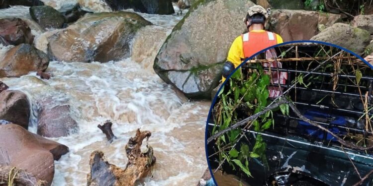 ¡Tragedia en Meámbar! Hallan cuerpo del niño Lester Velásquez, el tercero y último de la familia arrastrada por quebrada