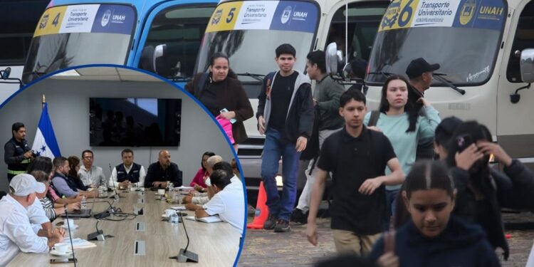 ¡Tras presión de los transportistas! IHTT mueve ficha y anuncia regularización del contrato del transporte gratuito de la UNAH