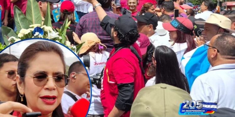¿Cuál independencia? ¡Fuera Trump, fuera la racha!, el discurso de LIBRE este 15 de septiembre