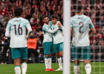 Portugal se impone 2-4 ante Dinamarca en Copenhague y consolida su paso perfecto en la Liga de Naciones