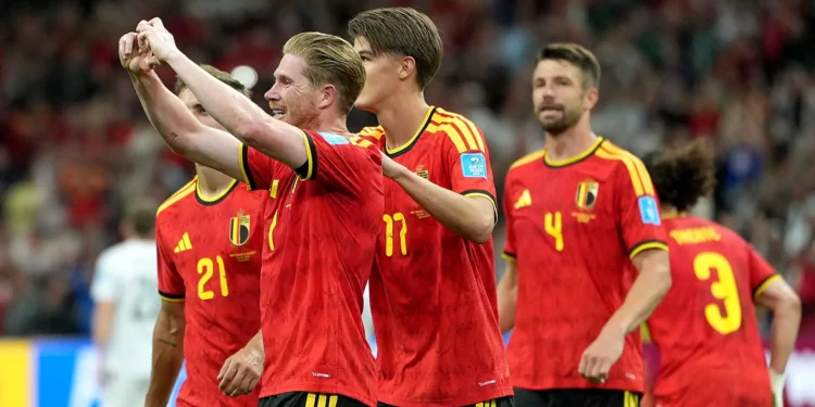 Bélgica supera 3-0 a Turquía con un recital de Kevin de Bruyne en la Liga de las Naciones