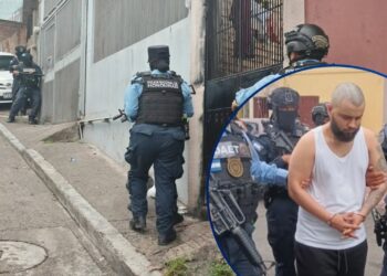 Capturan a “El Atrevido”, supuesto integrante de la Pandilla 18, en barrio Villa Adela