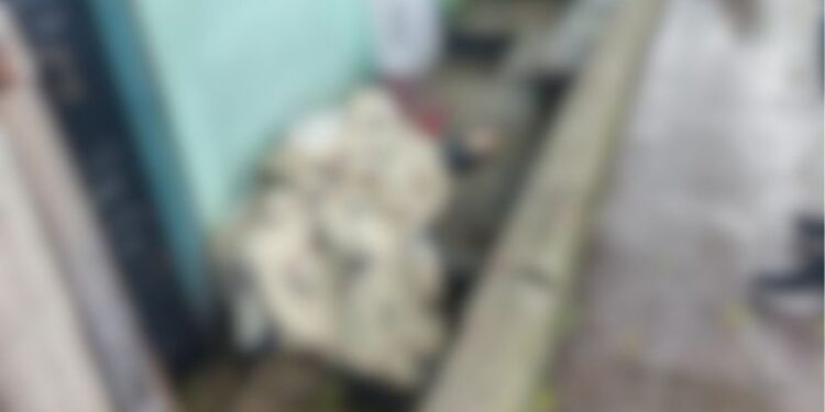¡Lluvia, pero de balas! Asesinan a un hombre en las gradas de la colonia 13 de Julio de la capital