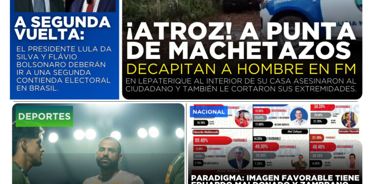 Portada HCH Lunes 5 de octubre 2026 Edición Matutina