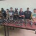 ¡Golpe a la MS-13! Cinco presuntos integrantes son capturados con fusiles y escopetas en El Progreso, Yoro