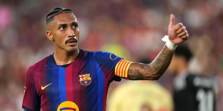 Tranquilidad en el Barcelona: Pruebas médicas descartan lesión de Raphinha antes de enfrentar a Real Madrid y PSG
