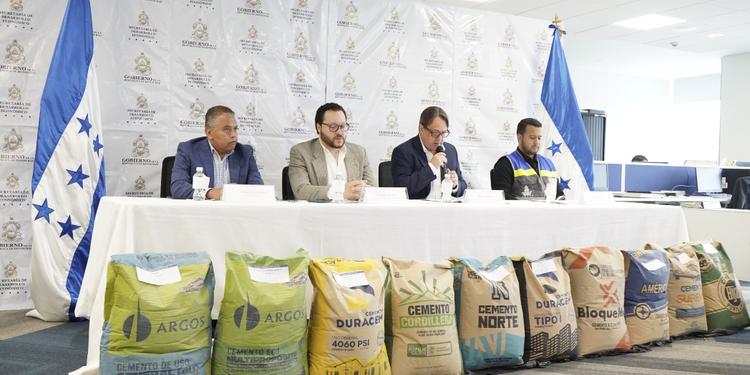 Secretaría de Desarrollo Económico garantiza cemento de calidad para Honduras