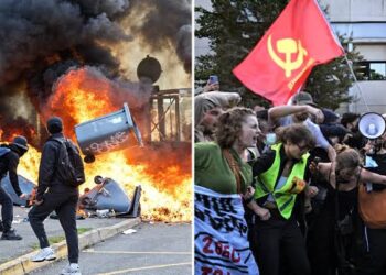 Más de 5,000 detenidos durante las masivas protestas estudiantiles en Francia