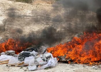 ¡Arde el billete! Incineran más de 2.5 toneladas de cocaína incautadas en diversas operaciones