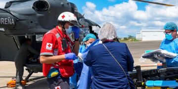 ¡En estado crítico! Llegan a la capital dos hermanitos quemados por explosión de pólvora en Copán