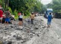 ¡Tragedia en Yojoa! Volqueta desenfrenada embiste varios automotores, dejando un muerto y varios heridos